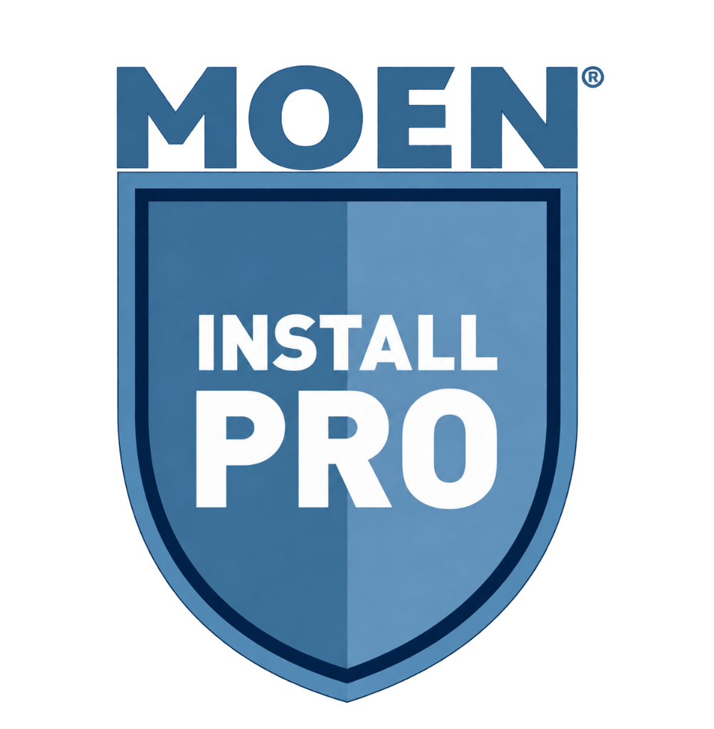 Moen Install Pro certified badge