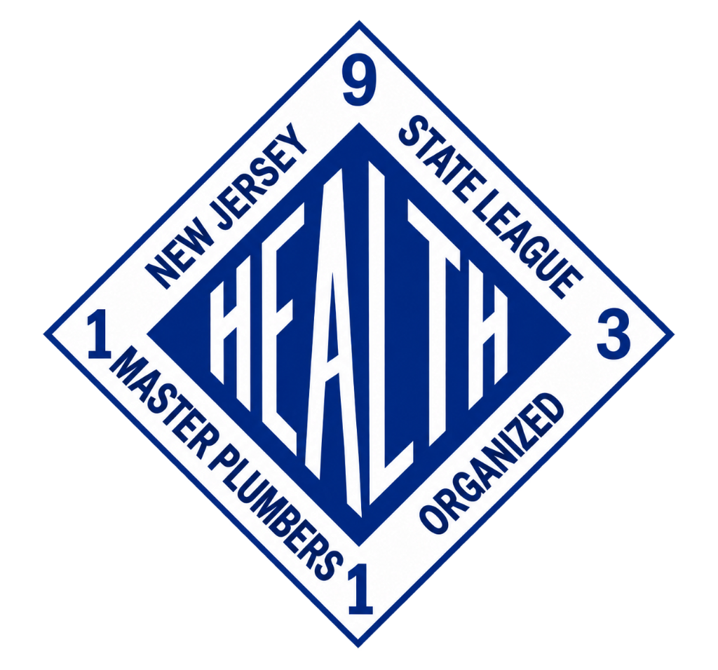 New Jersey State League of Master Plumbers seal